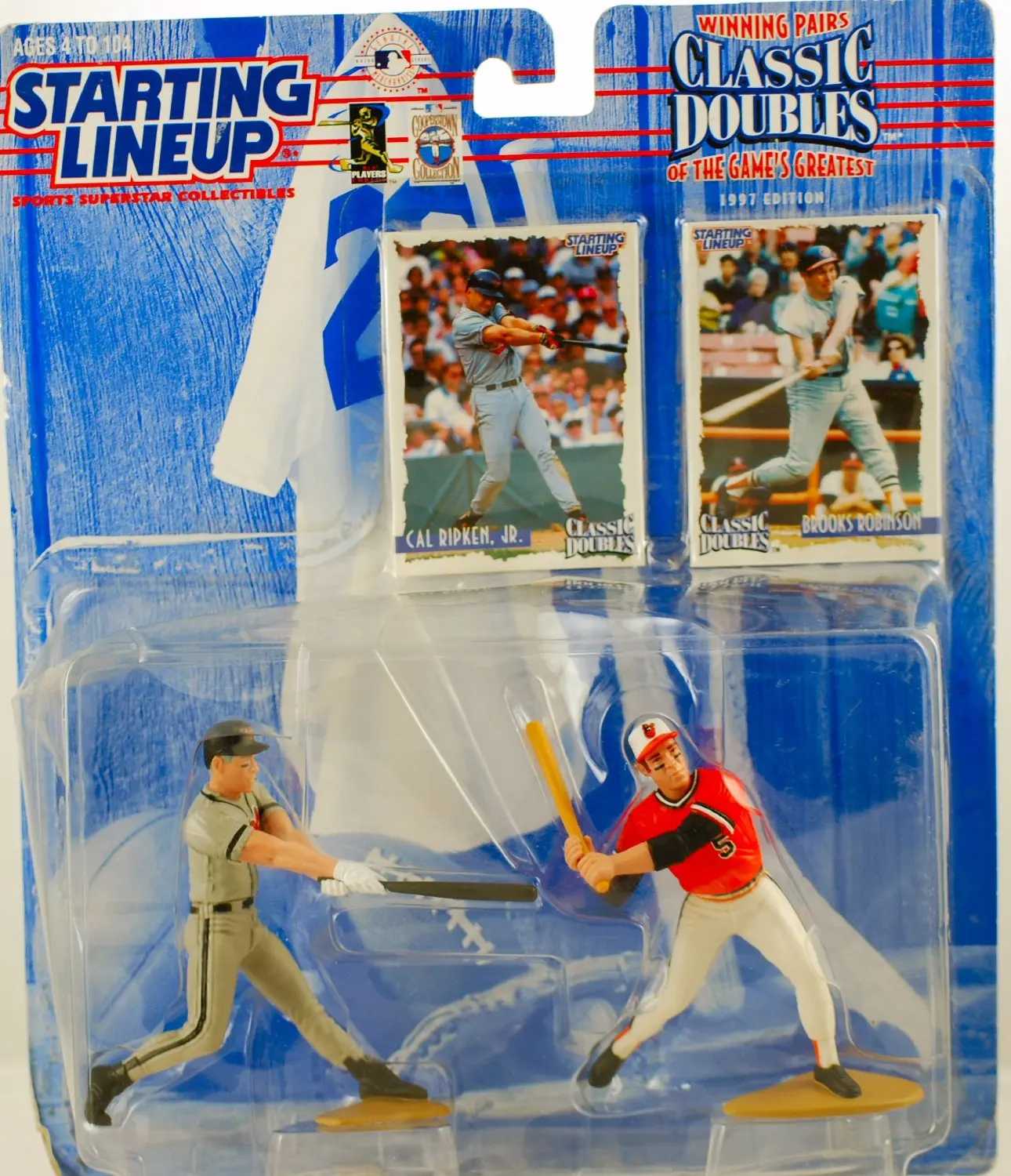 1997 SLU Starting Lineup Ken Griffey Jr /& SR cartes//figures