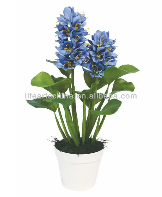 Tanaman Bunga 48cm Air Hyacinth Dengan Pot Buy Tanaman Bunga Buatan Bunga Bunga Bonsai Product On Alibaba Com