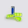 10*10*29mm professional Mini Acrylic square blue bubble LEVEL Vials