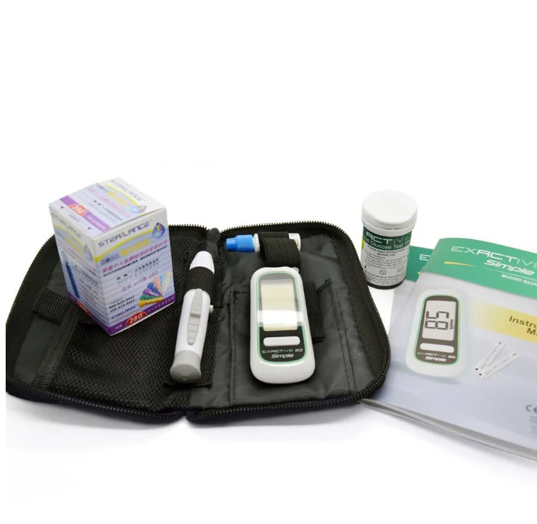 Foil Bag Strips No Code Blood Glucose Meter Normal Nlood Glucose Levels