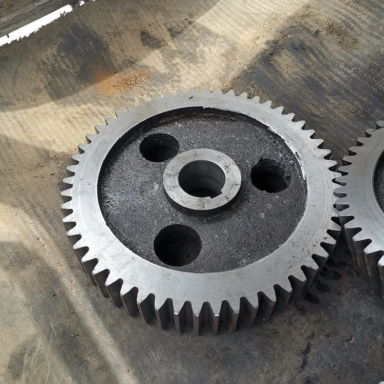 gear machining factory direct sale large steel 10  module  big gear