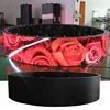 SMD2121 MBI5124IC P4 Front Service Soft LED Module Full Color Flexible round led display