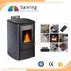 mini output 6 KW pellet stove with weekly program