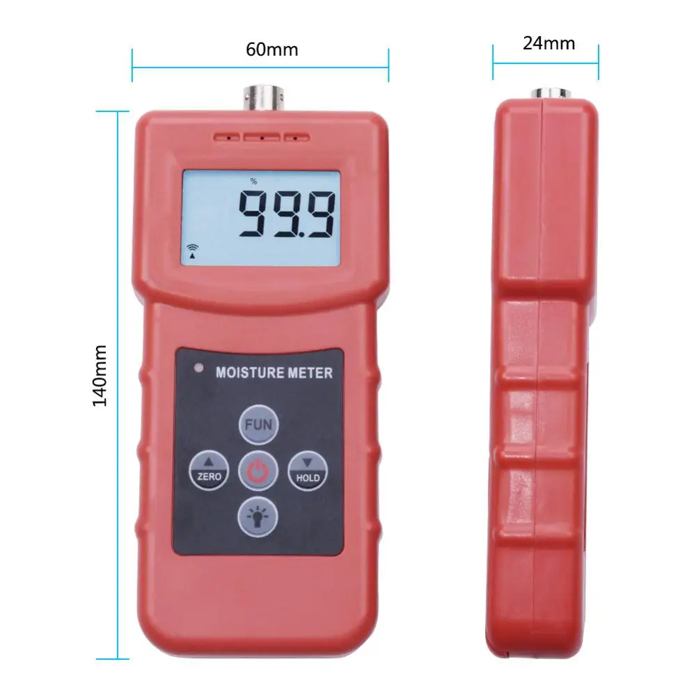 Measuring Range 080 Ms350 Portable Digital Capacitive Chemical Raw