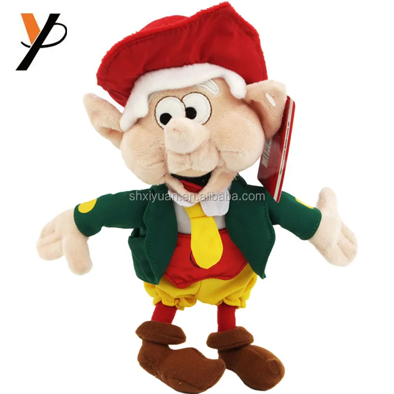 christmas elf cuddly toy