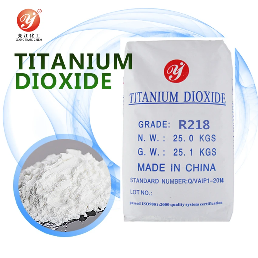 Aluminium Oxide Titanium Dioxide Rutile Grade Titanium Dioxide R218