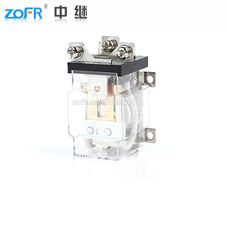 JQX-40F-2Z Voltaje de la bobina DC 24V 40A de 8 contactos de rel/é ELECTROM/ÁGNETICOS