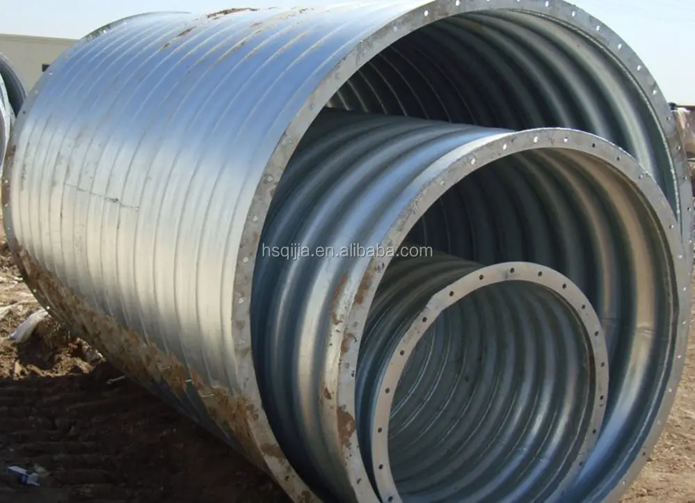 Corrugated Steel Culvert Pipe For Sale 18 Inch Corrugated