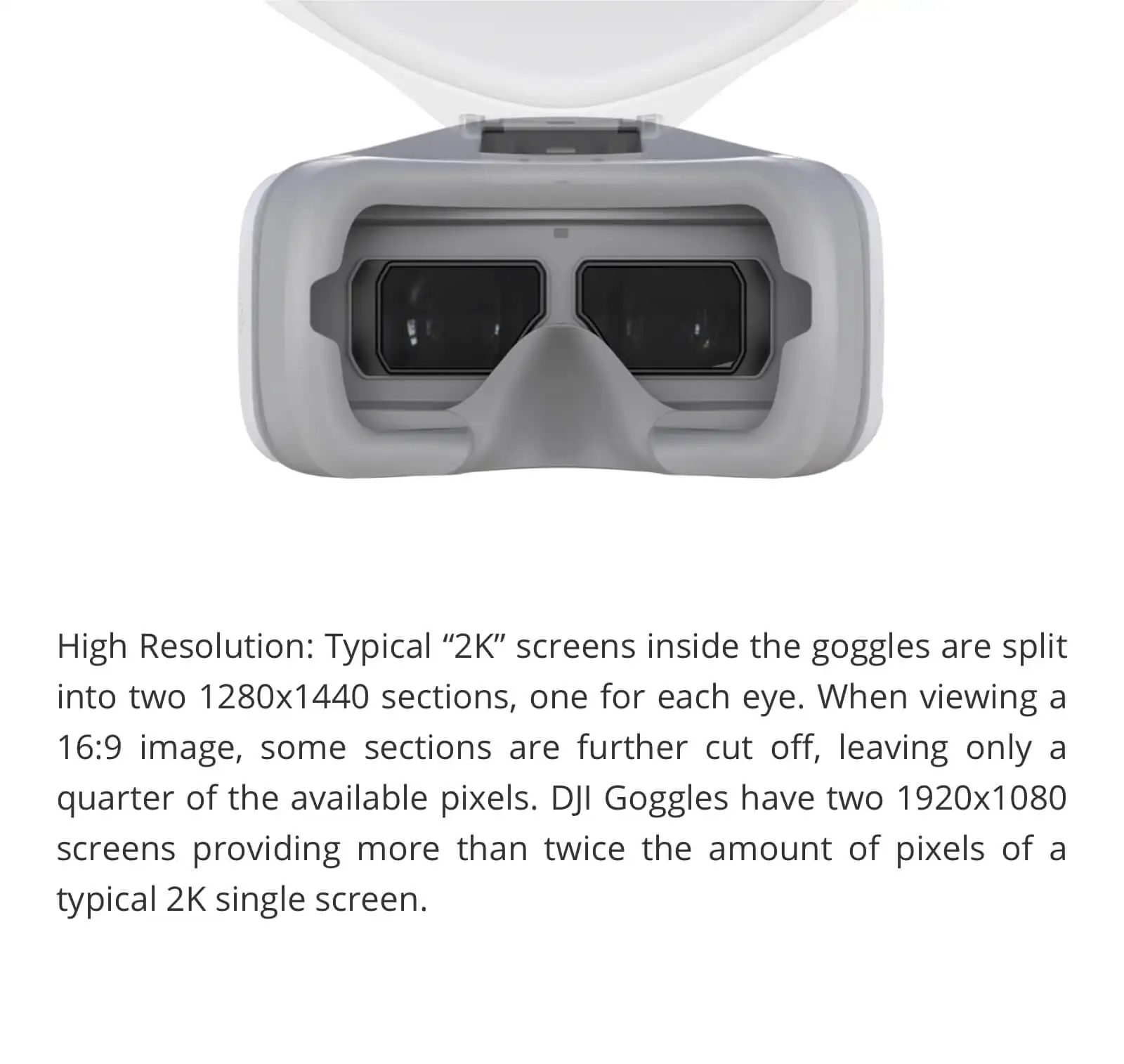 Dji Goggles Fpv For Dji Drone Full Hd 1080p Screens Flying Dji Mavic