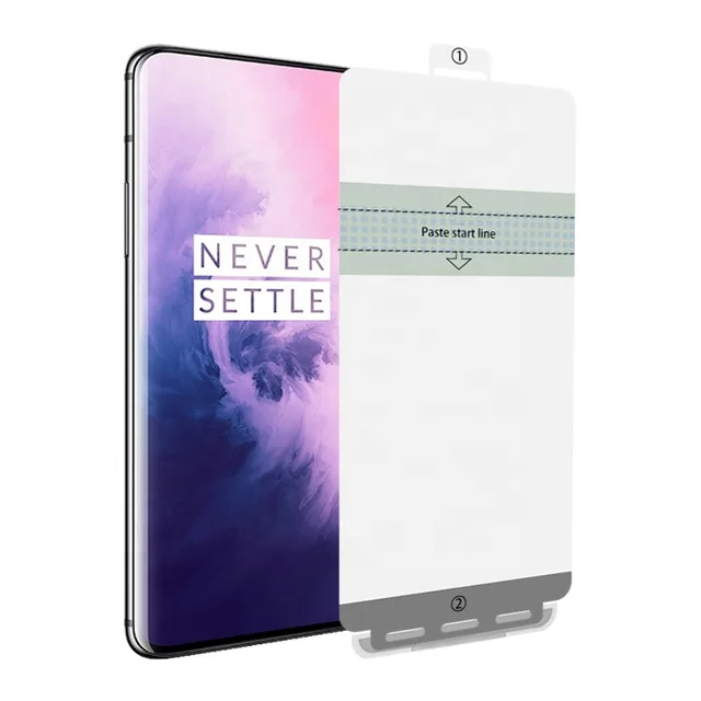 One plus 7proハイドロゲルフィルムoneplus 7 proソフトフィルム自動修理スクラッチtpu携帯電話スクリーンプロテクター