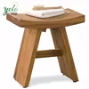 Bathroom bath stool 100% natural Wood bamboo Shower Bench