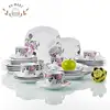 Best Quality Porcelain Dish Square Dining Plate Set