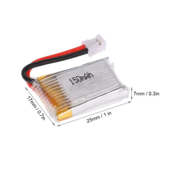 3.7v 150mah Lithium Polymer Battery 25c 502025 651723 502030 602030
