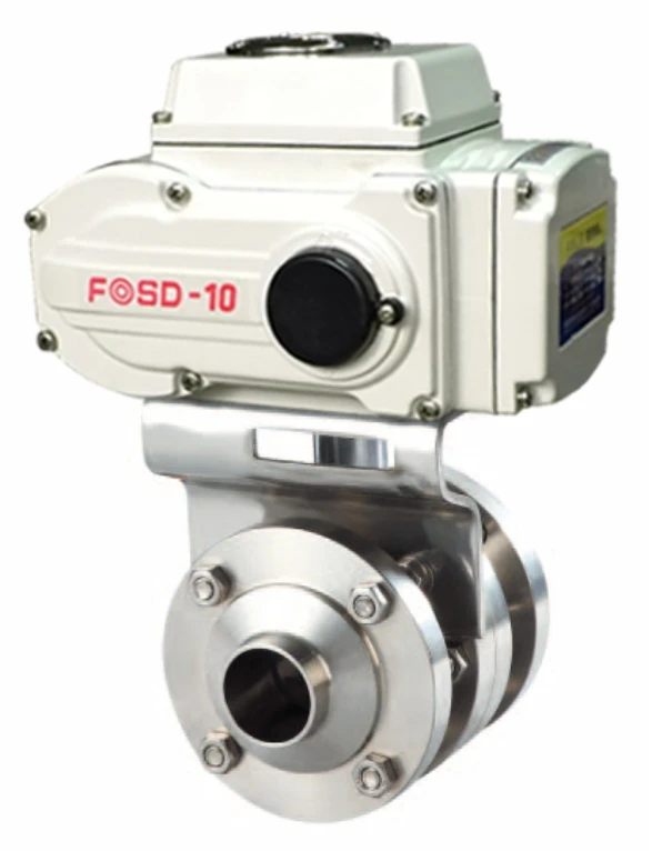 Low Pressure Electric Wafer Butterfly Valves With Position Indicator