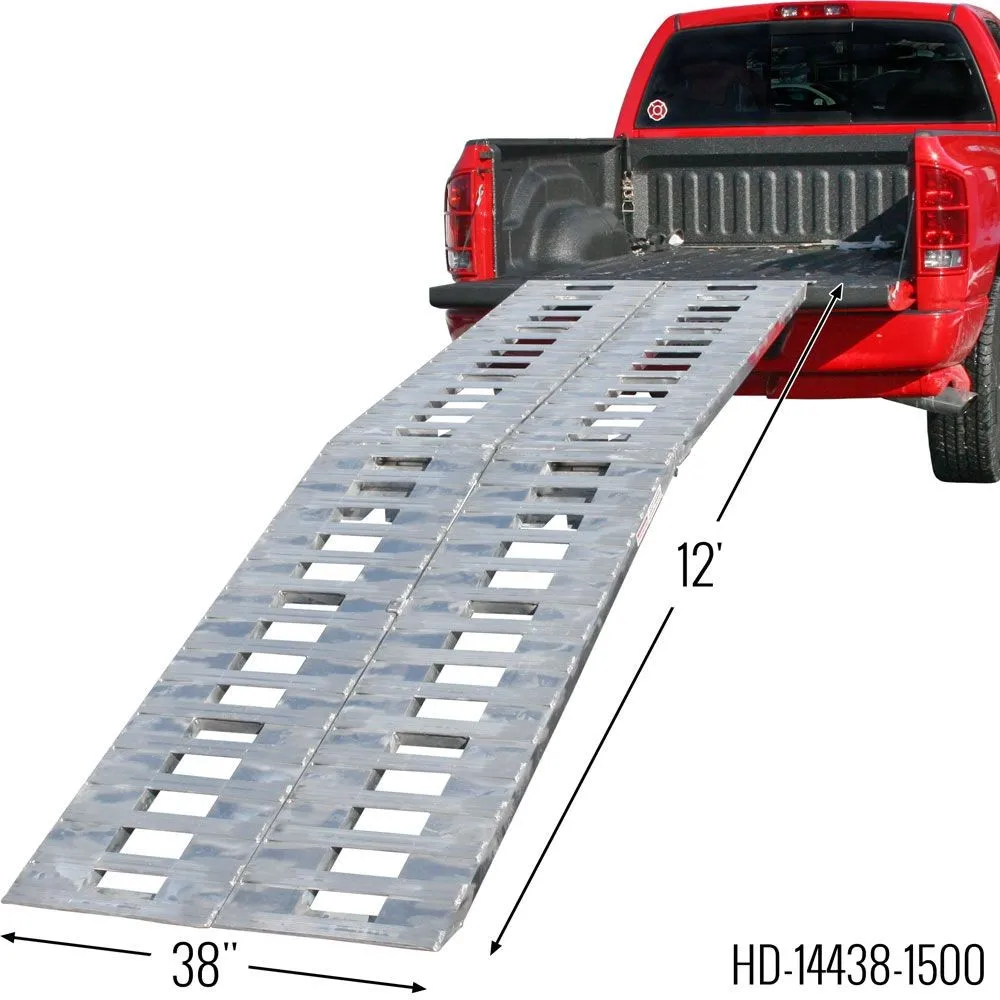 Aluminum Heavyduty Easy Load Dual Runners Converting Wide Motorcycle