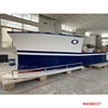 Boat Shape With 2.33 Meters Blue Guardrail Juice Cocktail Bar Counter Furniture