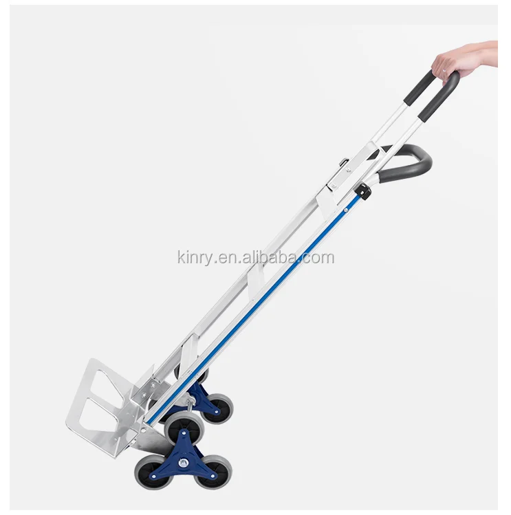 6 wheel can Climbing stair Steel hand trolley