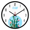 EMITDOOG Custom Digital Big Luxury Watch Wall Clocks with Hooks Home Decor Promotion