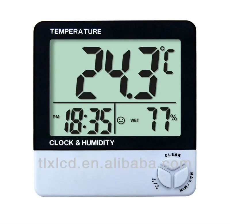 5m digital LCD Sauna Thermometer Saunathermometer groß bis 100°C Kabellänge 