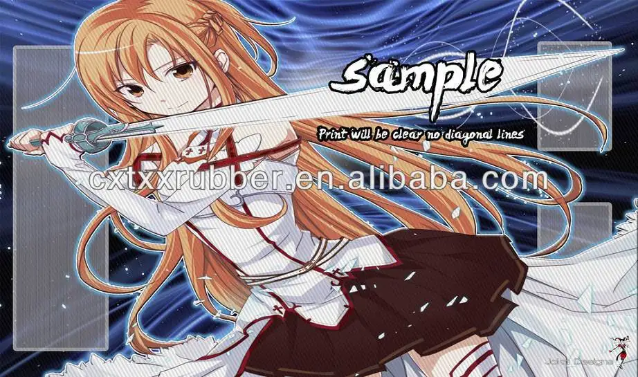Natural Rubber Good Printing Nude Sexy Anime Girl Playmat Buy Rubber