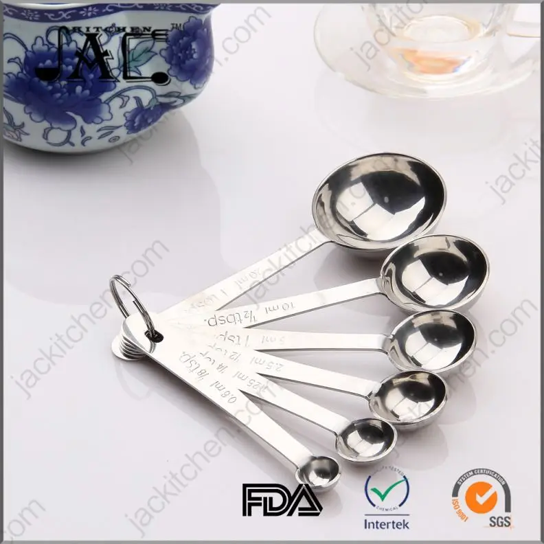 Hot Sale Stainless Steel Color Measuring Spoon
