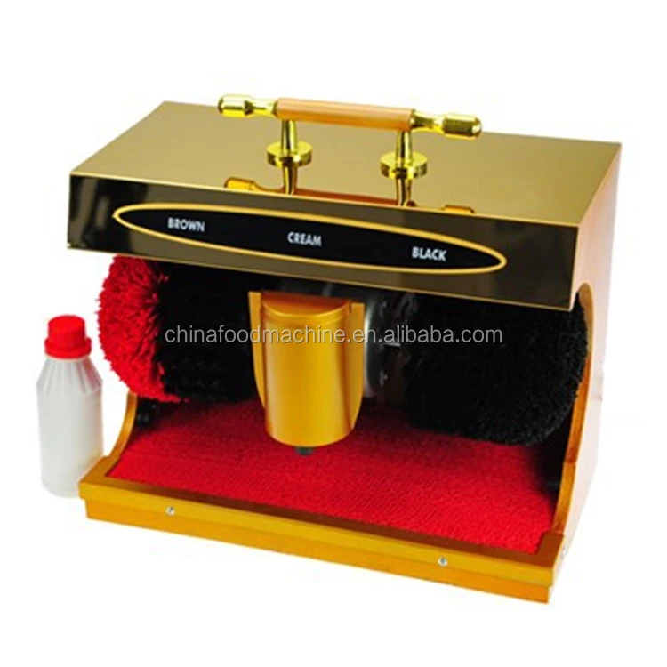 Auto Shoe Polish Machinery Shoe Polisher For Home Use And Hotel Low