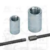 Zinc Plating Building Material Steel Standard Types Thread bar coupler