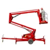 mobile articulated crank arm lift platform crawler boom lift platform high quality single person lift for street light