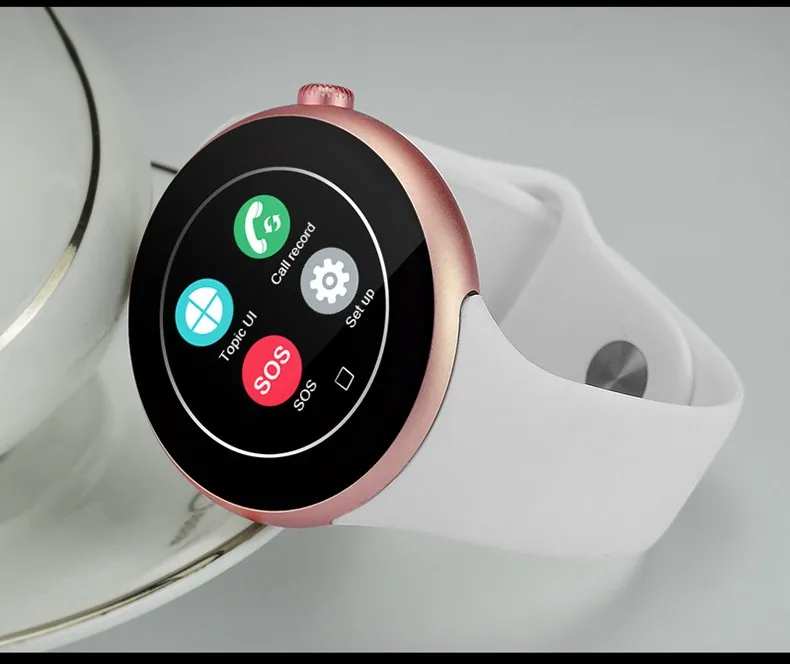 C1 Smart Watch 1.22 Dual Bluetooth IP67 Waterproof Heart Rate Monitor Siri Gesture Control Remote Camera for Android iOS