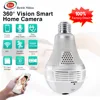 Night Vision WIFI IP Network Wireless Lamp Bulb Camera