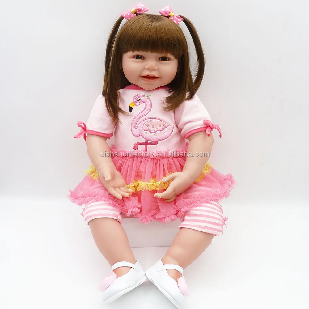 Poupee Reborn En Vinyle Pour Bebe Fille Grand Bebe Realiste Faite A La Main 24 Pouces 64cm Buy Poupee Reborn Pour Enfant En Bas Age Poupees Realistes En Vinyle Faites A La Main Poupees Product On Alibaba Com