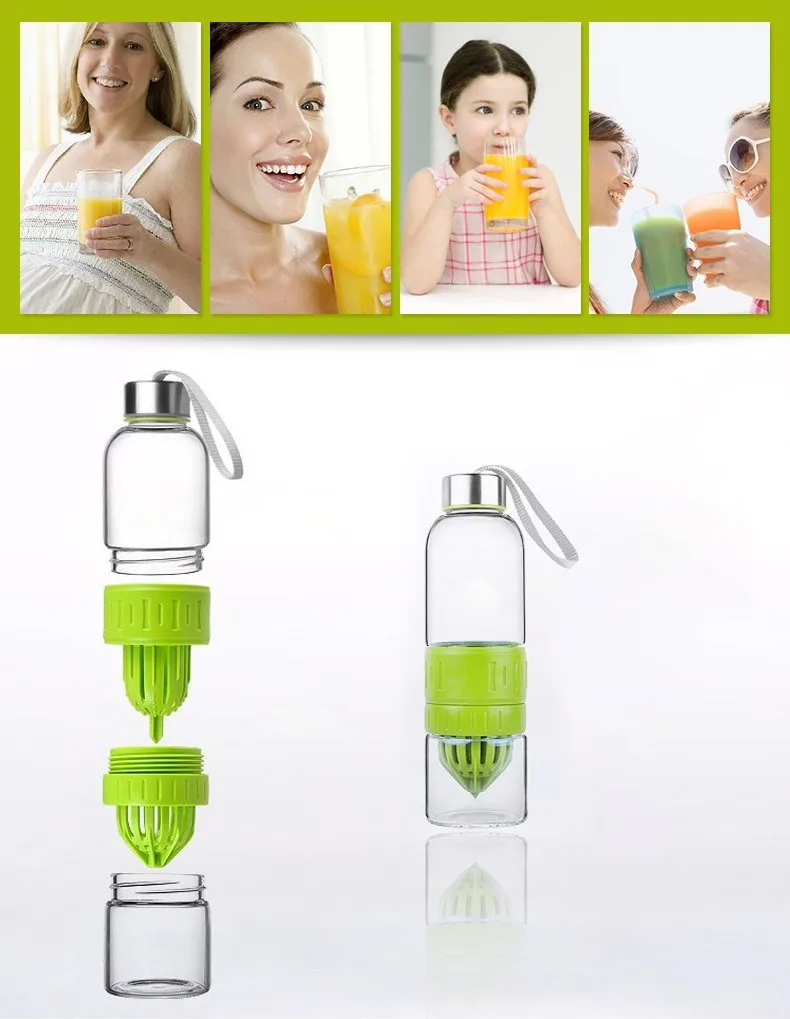 Innovant Presse agrumes Fruits Infuseur Bouteille D'eau Innovant Presse agrumes Fruits Infuseur Bouteille D'eau