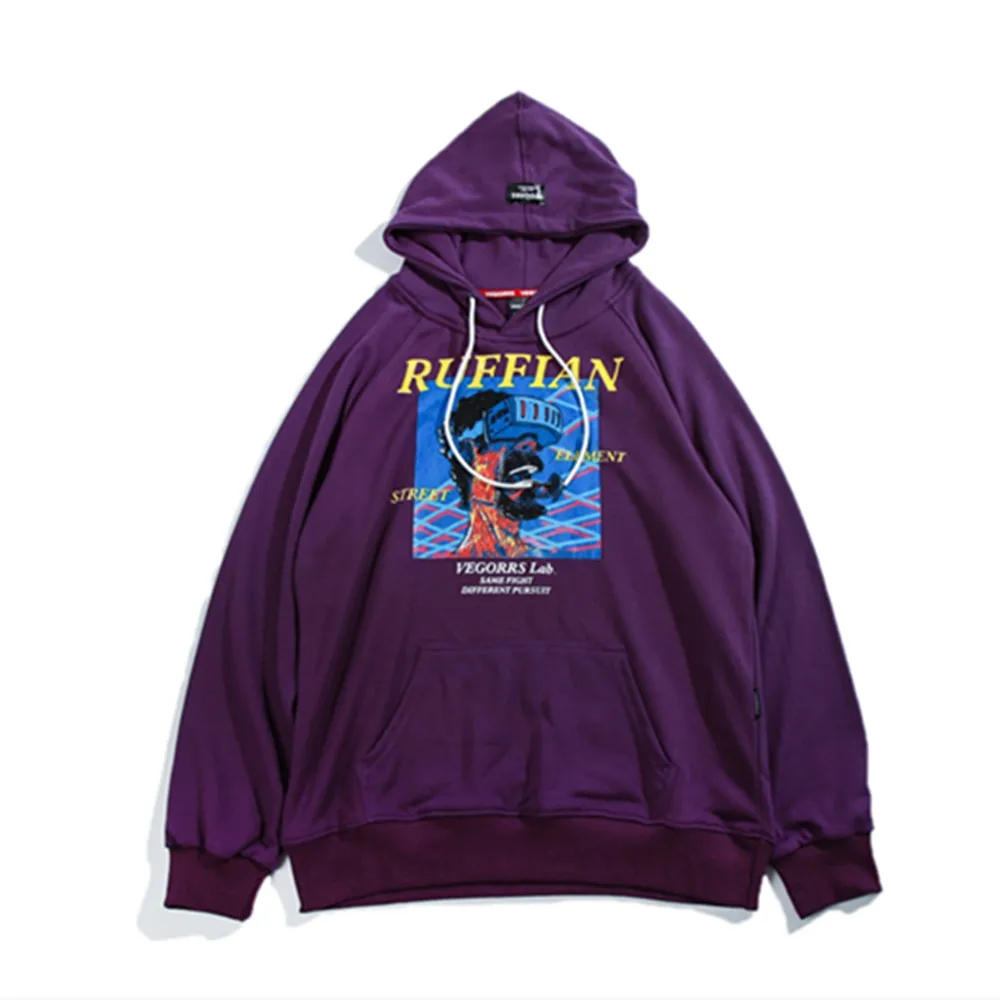 purple camo hoodie