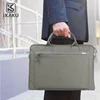 OEM hard case laptop leather lawyer briefcase bag for men