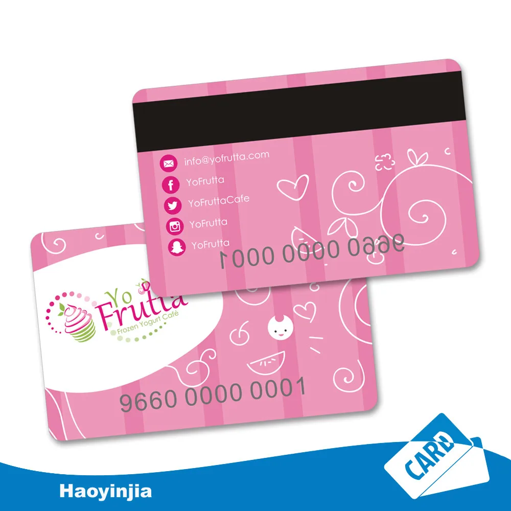 plastic pvc card