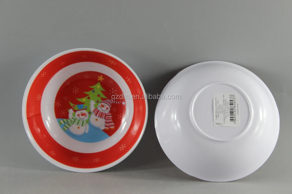 Christmas Melamine Tableware/Melamine Salad Bowl