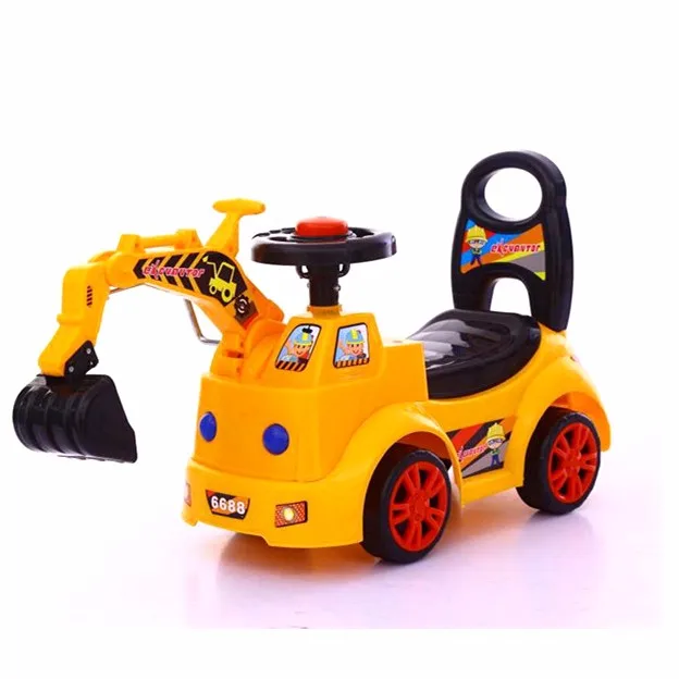 Rc Excavator Kids Toy Excavator Car 2.4g 11ch Metal Engineering Digger