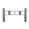 Automatic swing gate system round pillar supermarket entrance manual turnstile smart card door single passage