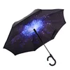 High Quality Promotion Auto Golf black and white umbrella