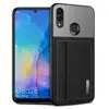Infiland Case for Huawei P Smart 2019, Soft TPU Protective Case Cover with Credit Card Holder compatible