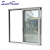 AAMA, AS2047,Miami Dade,NOA, Florida certificated hurricane proof double glazed big sliding window