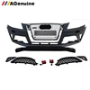 Wholeselling RS4 facelift front bumper with grills front conversion body kit for audi a4 s4 B8