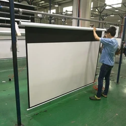 150 inch projection screen with remote control for electric screen