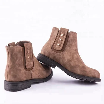 Wholesale First Quality Handmade Woman Heel Boots Sample Purchase