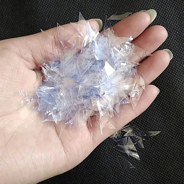 コールドとホット洗浄ペットボトルフレーク/プラスチックペットスクラップ/クリアリサイクルプラスチックスクラップ