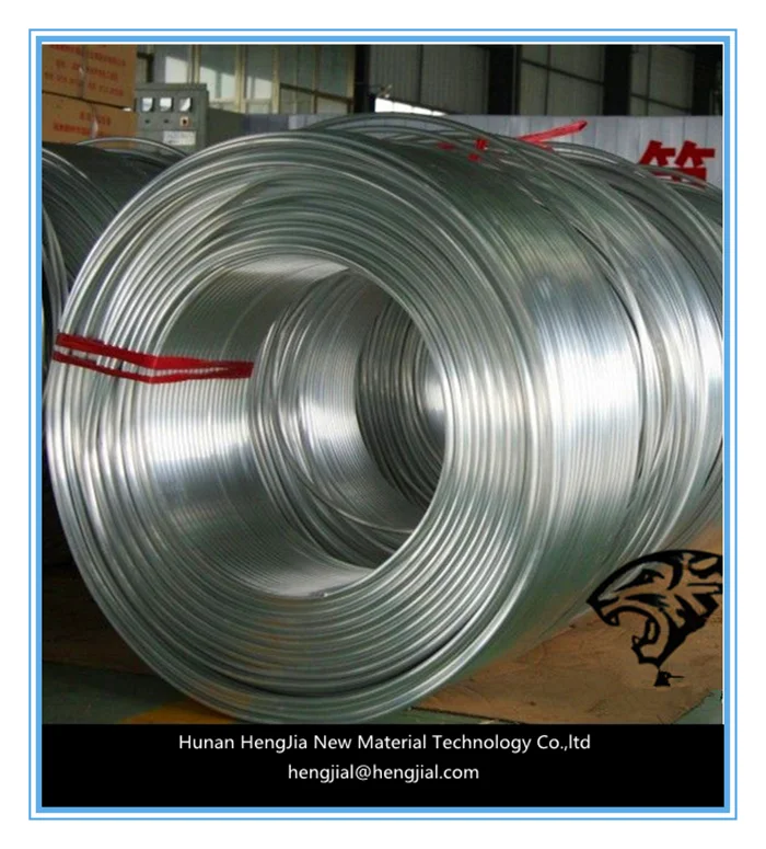 Pancake Aluminium Coil Tube 1050 1060 1070 1100 3003 For Refrigerator