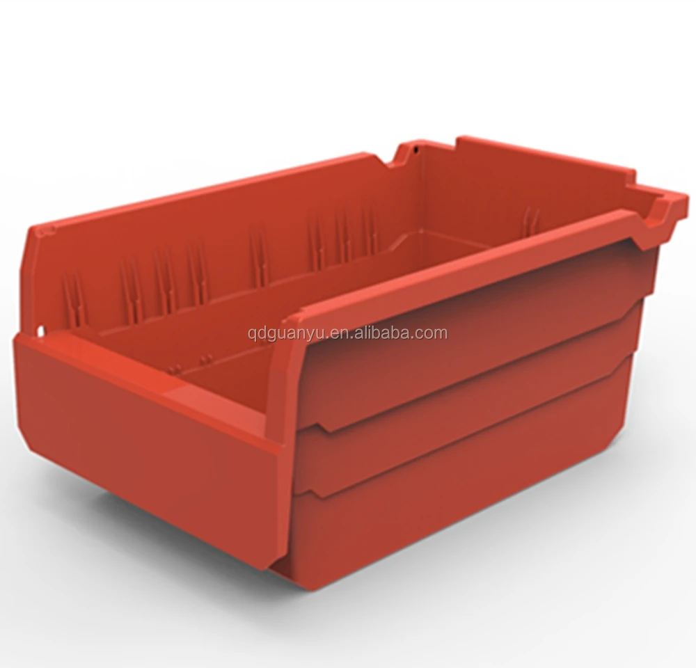 Caja de almacenamiento de plástico almacenamiento bin piezas pequeñas