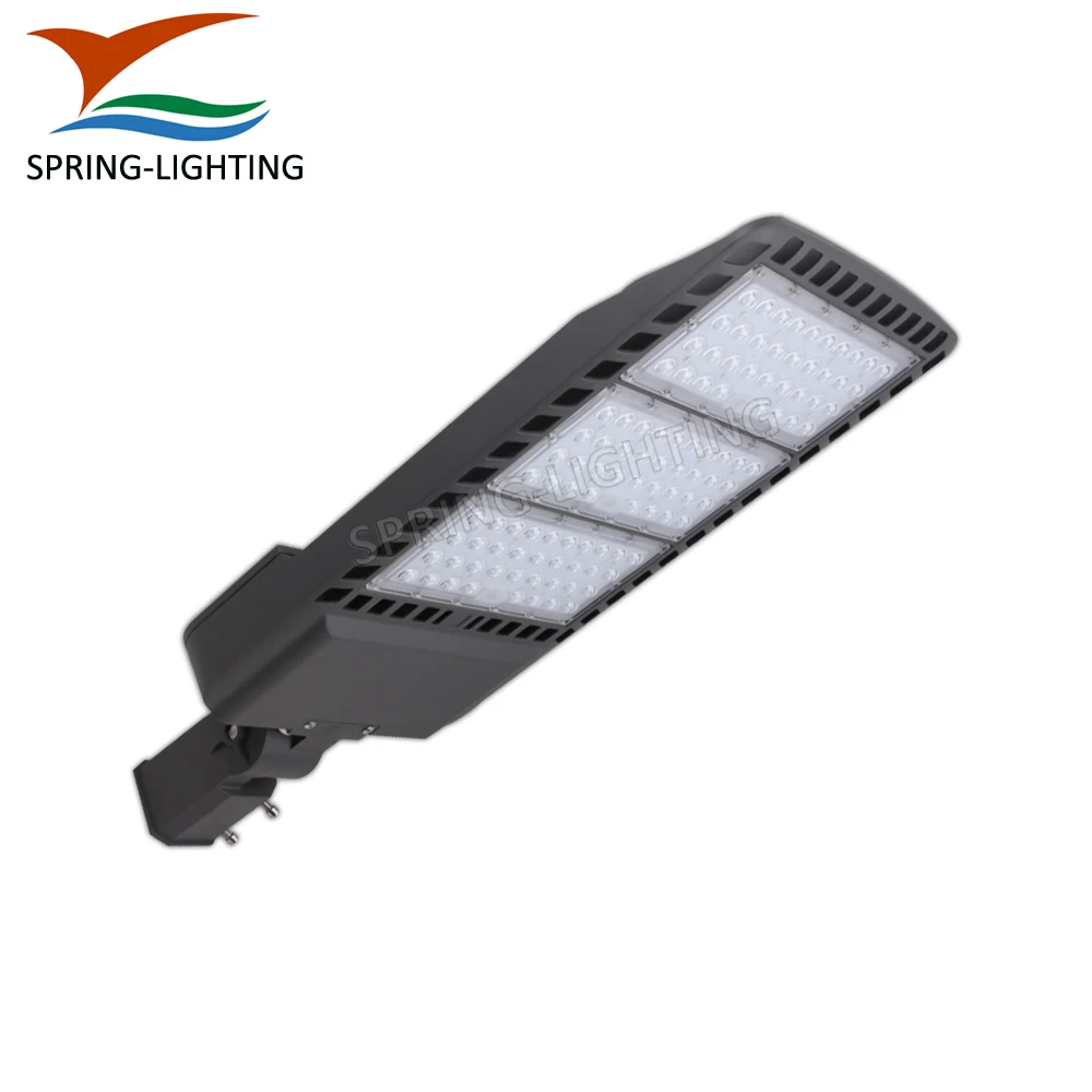 UL DLC Photocell on off sensor 300W Aluminum housing outdoor LED Street light in Bronze color