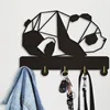 Panda Design Wall Hooks Wild Animal Towel Hanger Hooks For Hanging Coat Clothes Keyring Handbag Nursery Wall Decor