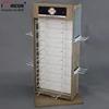 Brand Development In Store Sun Glasses Display Unit Countertop Wood Sunglasses Display Stands Rotating